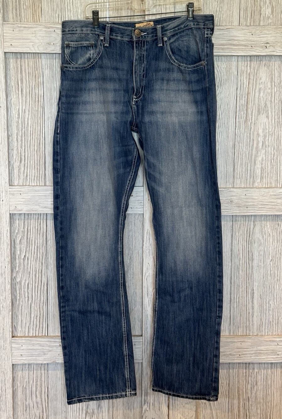 Wrangler 20X Jeans Mens 36x36 Style 42 Vintage Boot Cut Denim Blue 1042mwxlb